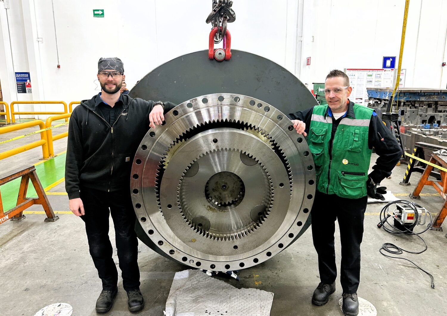 DESCH Product: Emergency Press Drive Rebuild Prevents Extended Production Downtime